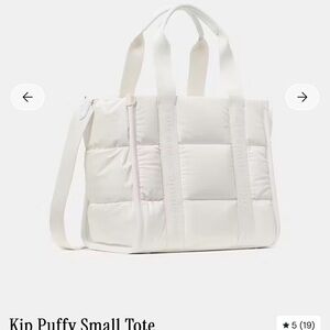 Kate Spade Puffy Tote - white